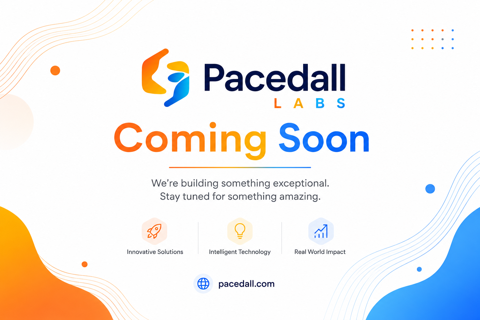 Pacedall Labs — Coming Soon